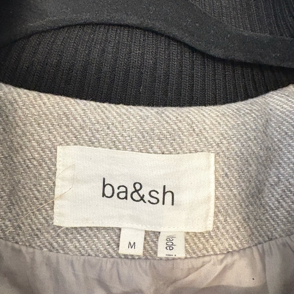 ba&sh Gray Women's Jacket - Picture 5 of 6